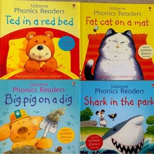 Usborne Phonics Readers set of 4